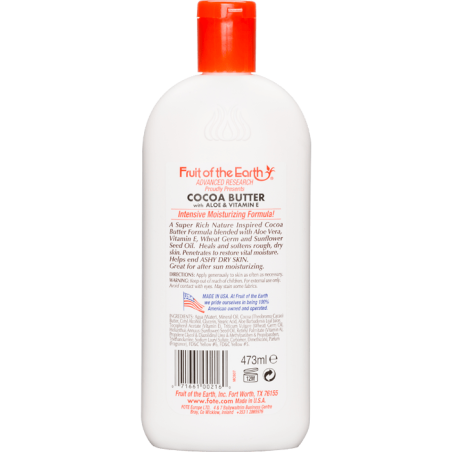 Cocoa Butter Skin Care Lotion