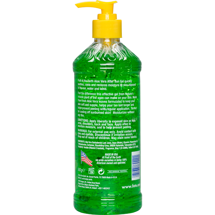 Aloe Vera After Sun Gel